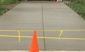 concrete driveway, wheaton, glen ellyn, replacement, new